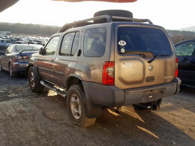 5N1ED28Y53C683733 - 2003 NISSAN XTERRA XE BROWN photo 3