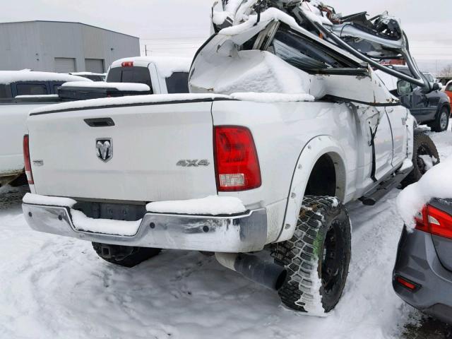 3D73Y3HL9BG563638 - 2011 DODGE RAM 3500 WHITE photo 4