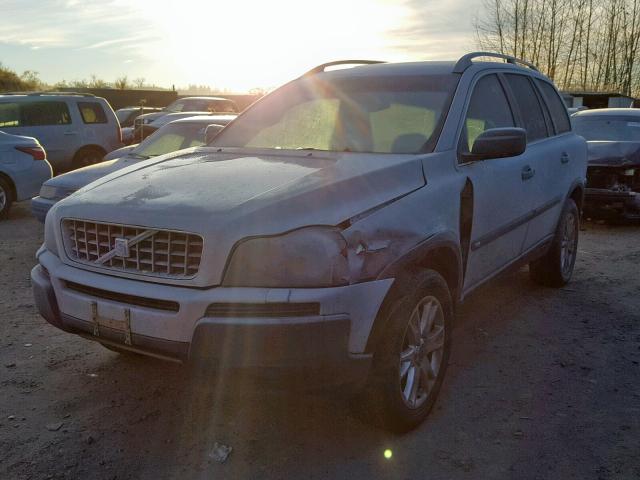 YV1CZ91H831019562 - 2003 VOLVO XC90 T6 SILVER photo 2