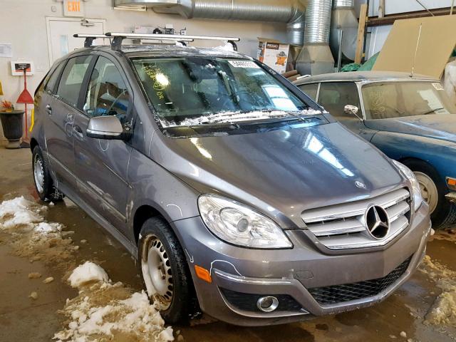 WDDFH3DB5BJ649599 - 2011 MERCEDES-BENZ B200 GRAY photo 1