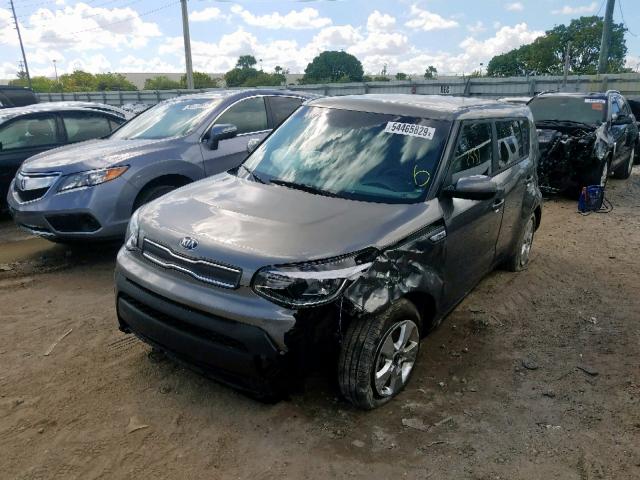 KNDJN2A2XK7693932 - 2019 KIA SOUL GRAY photo 2