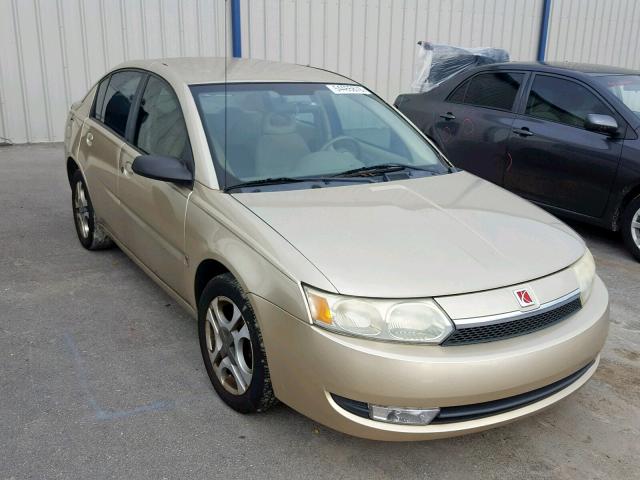 1G8AL52F54Z121354 - 2004 SATURN ION LEVEL GOLD photo 1