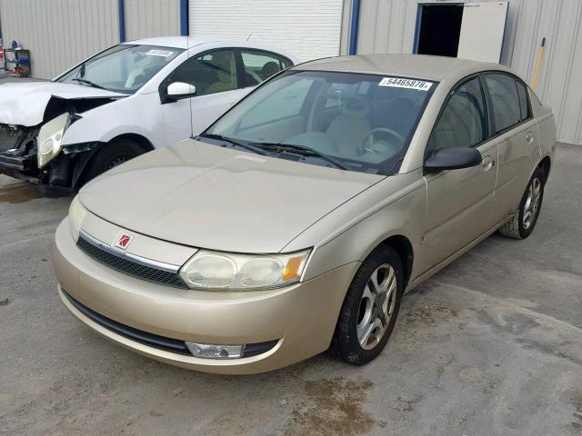 1G8AL52F54Z121354 - 2004 SATURN ION LEVEL GOLD photo 2