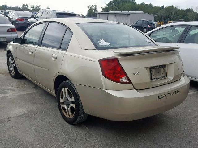 1G8AL52F54Z121354 - 2004 SATURN ION LEVEL GOLD photo 3