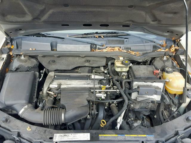 1G8AL52F54Z121354 - 2004 SATURN ION LEVEL GOLD photo 7