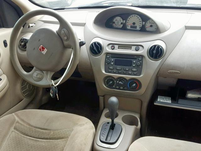 1G8AL52F54Z121354 - 2004 SATURN ION LEVEL GOLD photo 9