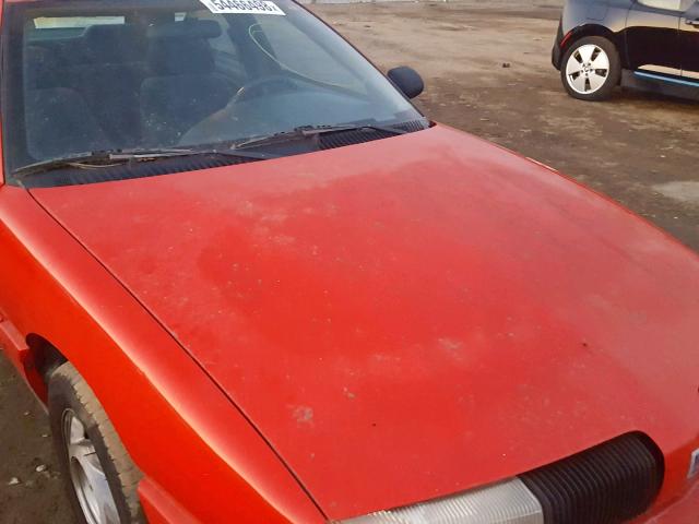 1G3NL52T4VM348949 - 1997 OLDSMOBILE ACHIEVA SL RED photo 9