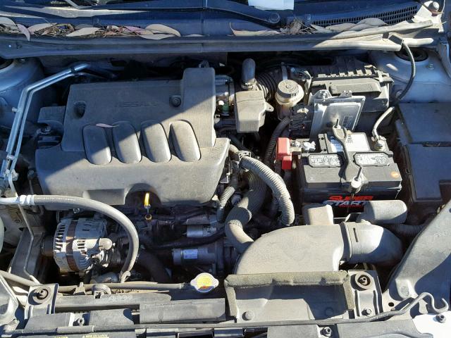 3N1AB6AP7BL659392 - 2011 NISSAN SENTRA 2.0 SILVER photo 7