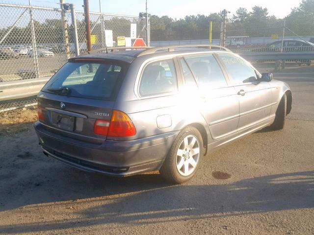 WBAEN33422PC10245 - 2002 BMW 325 IT GRAY photo 4