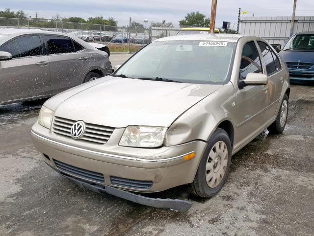 3VWRK69M94M060532 - 2004 VOLKSWAGEN JETTA GL TAN photo 2