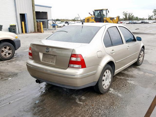 3VWRK69M94M060532 - 2004 VOLKSWAGEN JETTA GL TAN photo 4