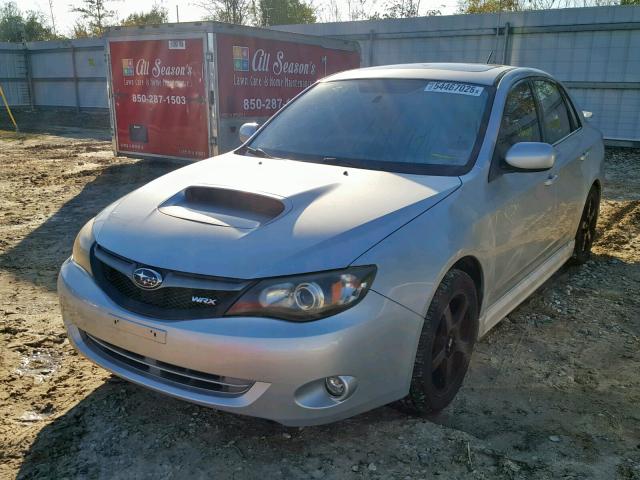 JF1GE7G68AG512221 - 2010 SUBARU IMPREZA WR SILVER photo 2