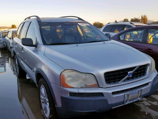 YV1CZ91H141101568 - 2004 VOLVO XC90 T6 GRAY photo 1