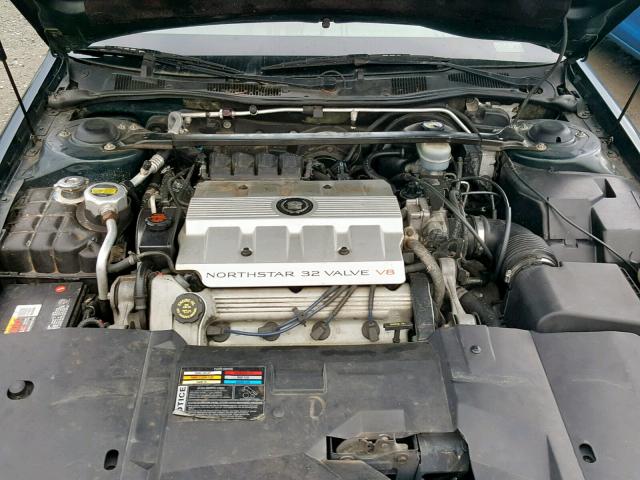 1G6KS52Y7VU818279 - 1997 CADILLAC SEVILLE SL GREEN photo 7