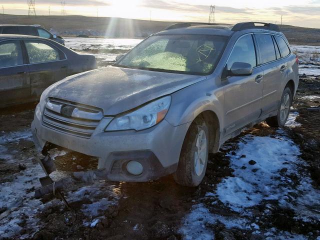 4S4BRDMCXE2207822 - 2014 SUBARU OUTBACK 3. TAN photo 2