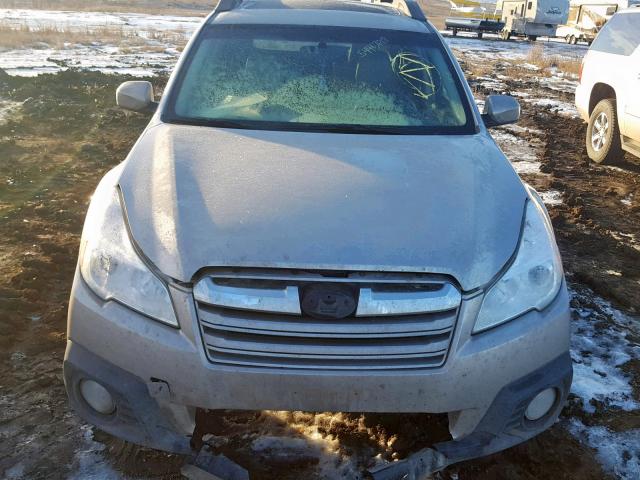 4S4BRDMCXE2207822 - 2014 SUBARU OUTBACK 3. TAN photo 7