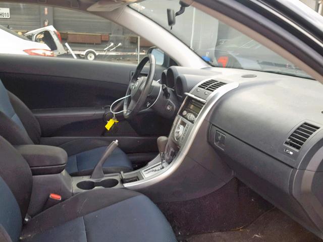 JTKDE177860111196 - 2006 TOYOTA SCION TC შავი ფოტო 5