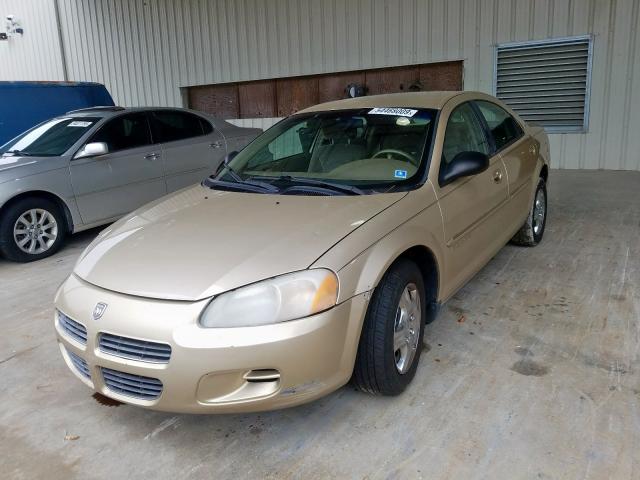 1B3EJ46X31N734233 - 2001 DODGE STRATUS SE GOLD photo 2