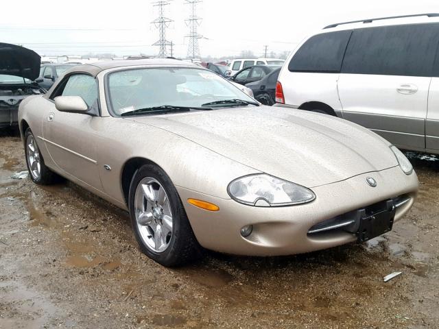 SAJGX2747VC008733 - 1997 JAGUAR XK8 TAN photo 1