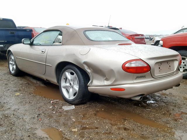 SAJGX2747VC008733 - 1997 JAGUAR XK8 TAN photo 3