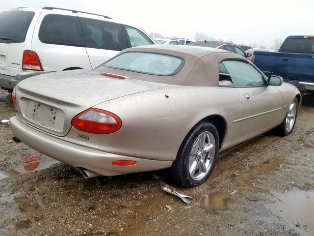 SAJGX2747VC008733 - 1997 JAGUAR XK8 TAN photo 4