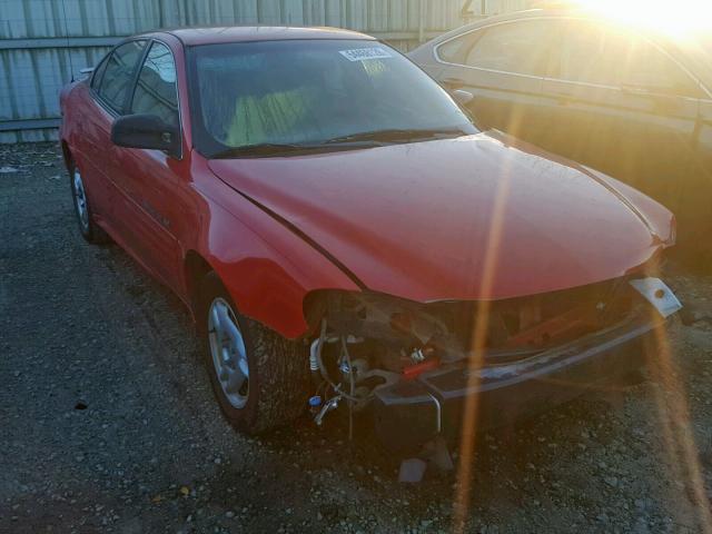 1G2NF52T71M598403 - 2001 PONTIAC GRAND AM S RED photo 1