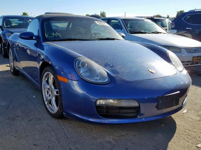 WP0CA29807U710288 - 2007 PORSCHE BOXSTER BLUE photo 1