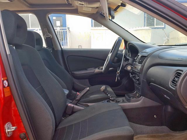 3N1AB51A26L538491 - 2006 NISSAN SENTRA SE- RED photo 5