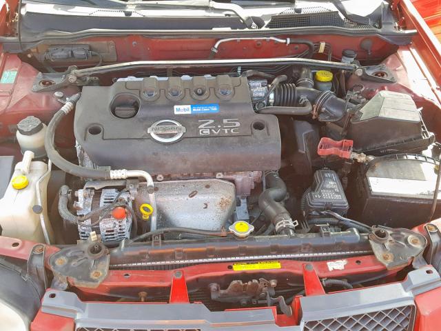 3N1AB51A26L538491 - 2006 NISSAN SENTRA SE- RED photo 7