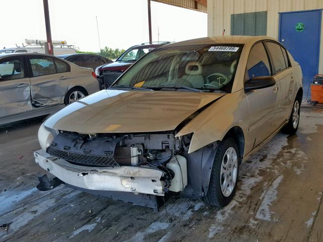 1G8AJ52F54Z198103 - 2004 SATURN ION LEVEL CREAM photo 2