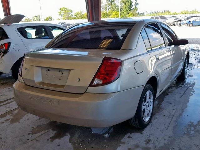 1G8AJ52F54Z198103 - 2004 SATURN ION LEVEL CREAM photo 4