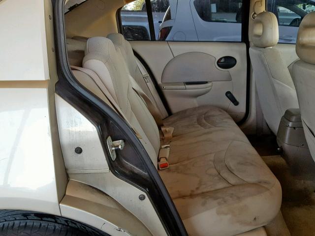 1G8AJ52F54Z198103 - 2004 SATURN ION LEVEL CREAM photo 6