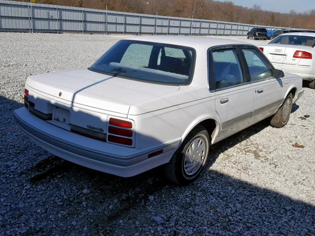 1G3AG55N2P6445350 - 1993 OLDSMOBILE CUTLASS CI WHITE photo 4