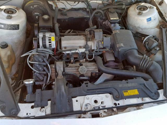 1G3AG55N2P6445350 - 1993 OLDSMOBILE CUTLASS CI WHITE photo 7