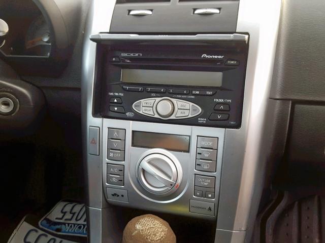 JTKDE167360080005 - 2006 TOYOTA SCION TC 白色 照片 9