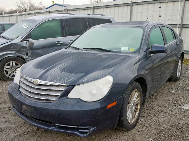 1C3LC56J98N261132 - 2008 CHRYSLER SEBRING TO BLUE photo 2