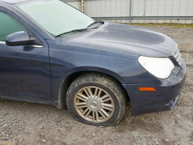 1C3LC56J98N261132 - 2008 CHRYSLER SEBRING TO BLUE photo 9