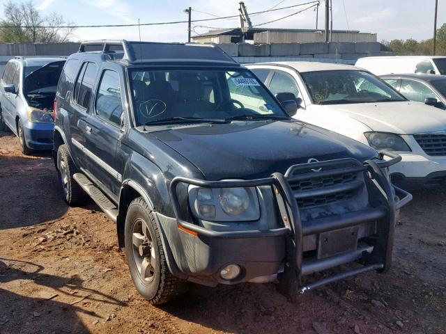 5N1ED28Y12C569808 - 2002 NISSAN XTERRA XE BLACK photo 1