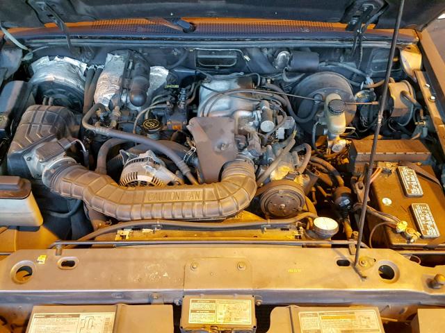 4F4CR16X1RTM87743 - 1994 MAZDA B4000 CAB GRAY photo 7