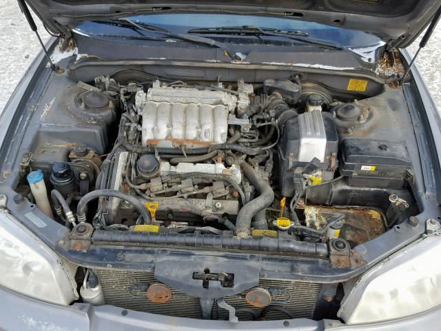 KMHFU45E54A319142 - 2004 HYUNDAI XG 350 GRAY photo 7