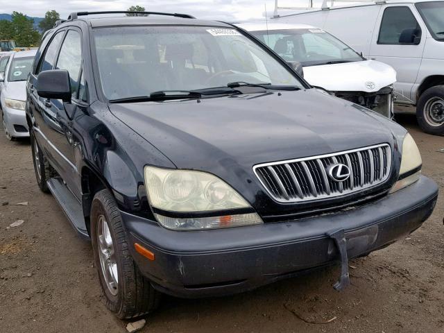 JTJGF10U230161974 - 2003 LEXUS RX 300 BLACK photo 1