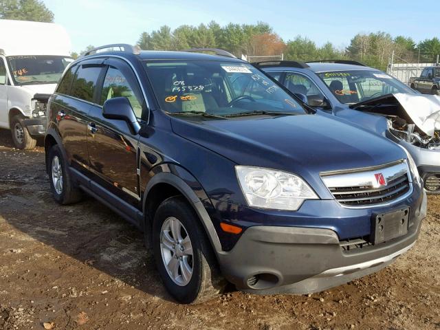 3GSDL43N38S732302 - 2008 SATURN VUE XE BLUE photo 1