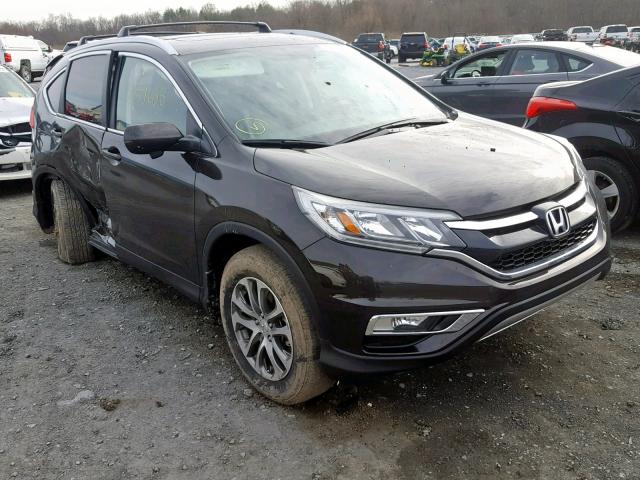 2HKRM4H77GH638215 - 2016 HONDA CR-V EXL BROWN photo 1