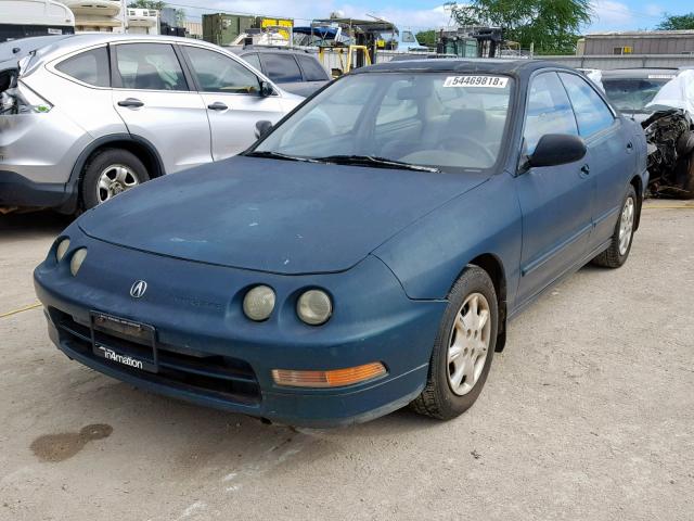 JH4DB7657TS000320 - 1996 ACURA INTEGRA LS GREEN photo 2