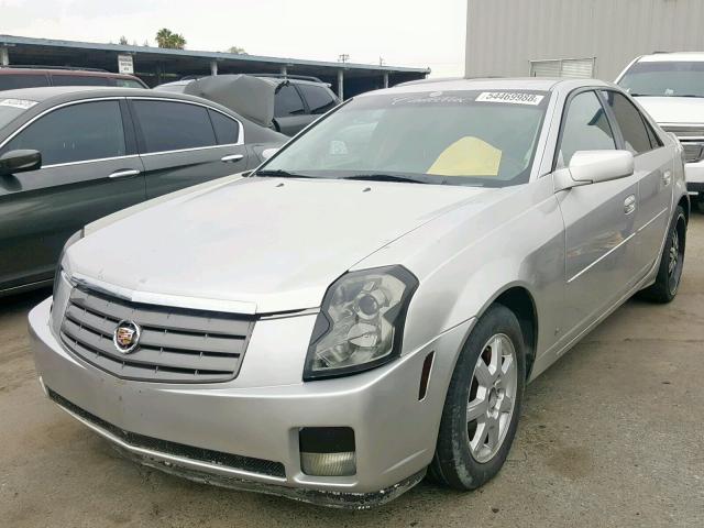 1G6DP577X60101071 - 2006 CADILLAC CTS HI FEA SILVER photo 2