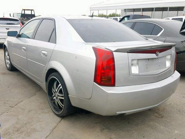 1G6DP577X60101071 - 2006 CADILLAC CTS HI FEA SILVER photo 3