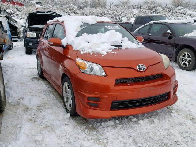 JTKKU10438J029982 - 2008 TOYOTA SCION XD ORANGE photo 1