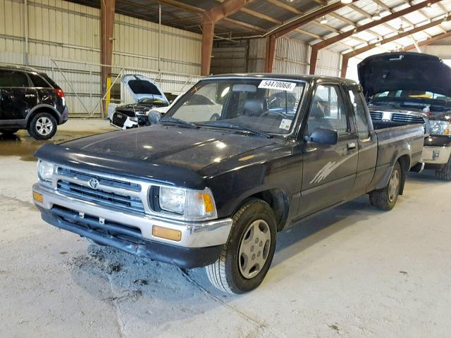 JT4RN93P6P5074719 - 1993 TOYOTA PICKUP 1/2 BLACK photo 2