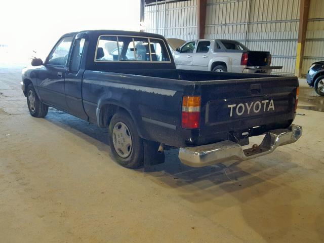 JT4RN93P6P5074719 - 1993 TOYOTA PICKUP 1/2 BLACK photo 3