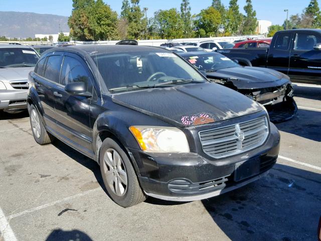 1B3HB48B07D567727 - 2007 DODGE CALIBER SX BLACK photo 1